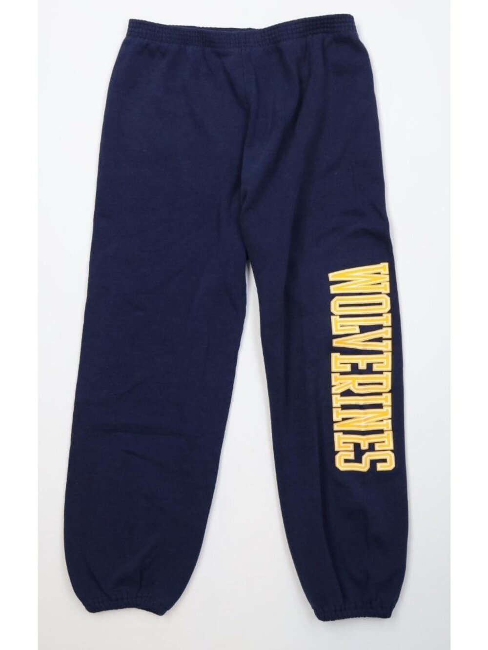Vintage 90s Boys Large Distressed University of Michigan Sweatpants Joggers USA